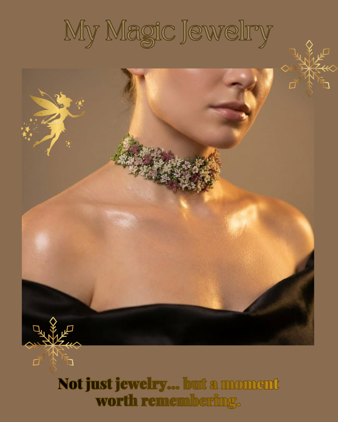 Garden of Timeless Lace™ | Couture Botanical Jewelry Collection - Image 4