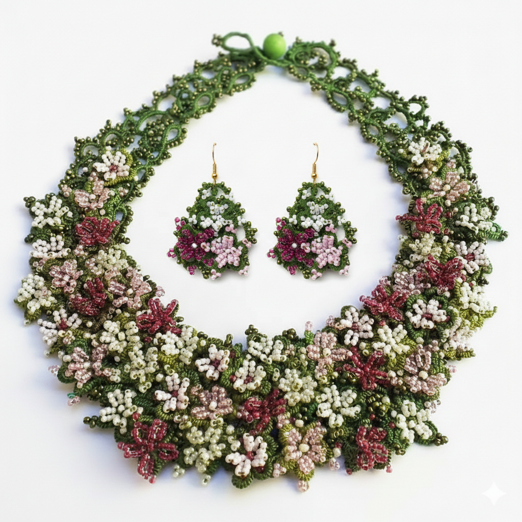 Garden of Timeless Lace™ | Couture Botanical Jewelry Collection - Image 11
