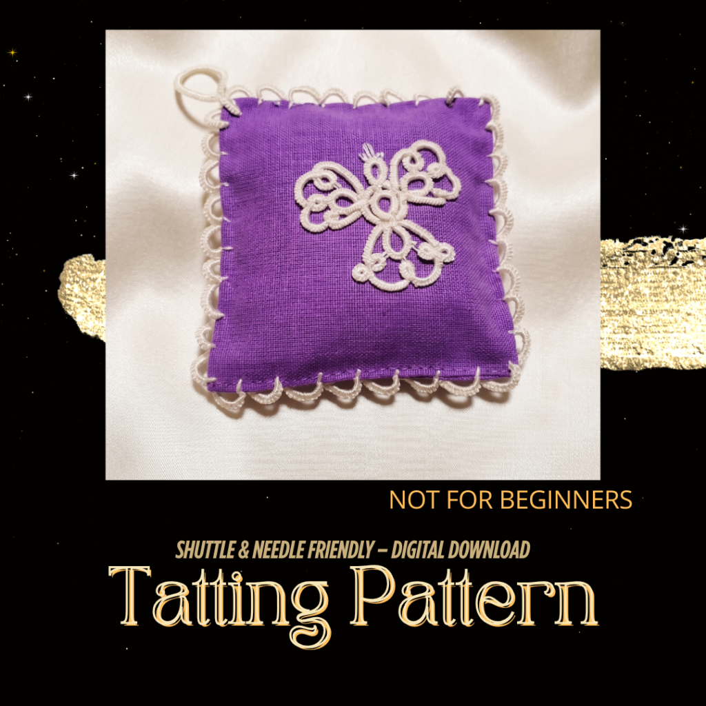 FREE Angel Lace Ornament Tatting Pattern | Needle & Shuttle PDF | Design 2020