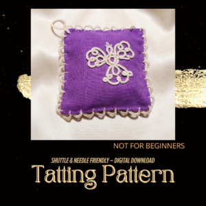 FREE Angel Lace Ornament Tatting Pattern | Needle & Shuttle PDF | Design 2020
