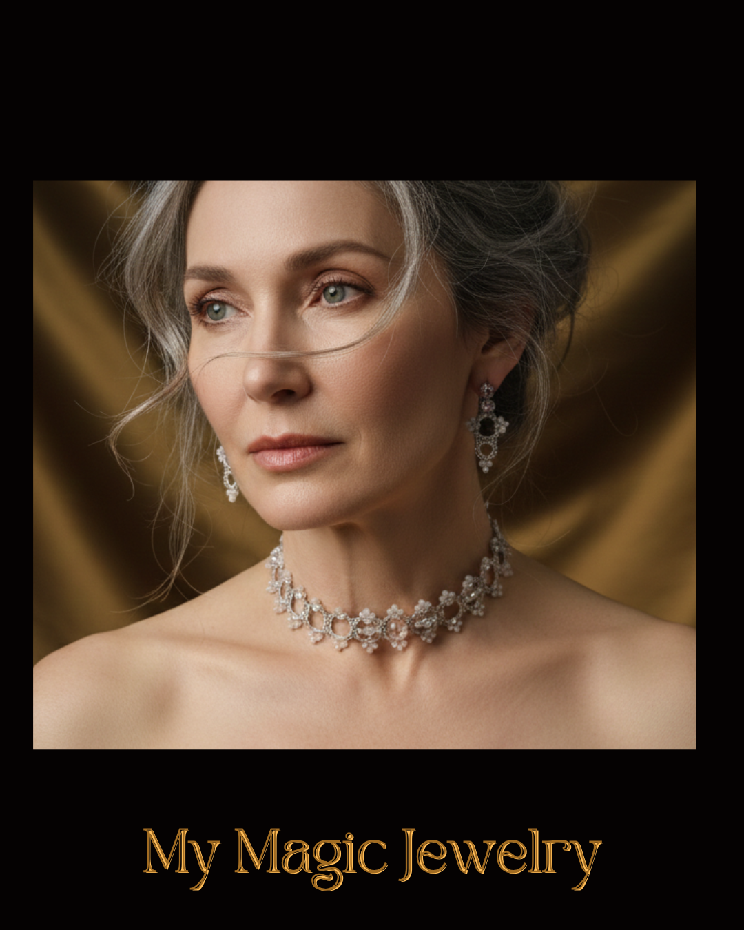 Luxury Handmade Wedding Jewelry Set Tatting Pattern | Victorian Lace Necklace, Choker & Earrings PDF Tutorial | Shuttle & Needle Tatting | NOT for Beginners - Image 5