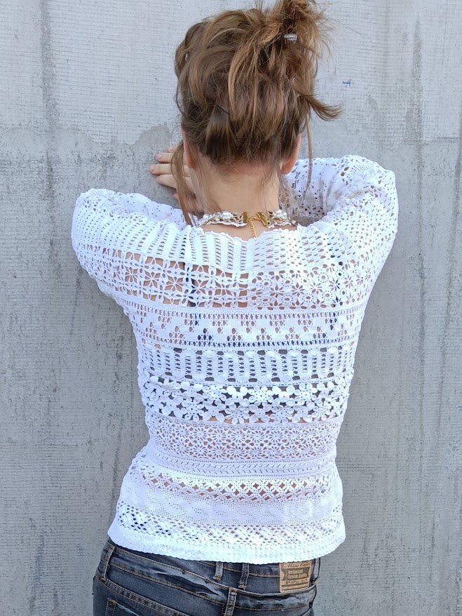 Before Tatting™ | One-of-a-Kind Vintage Crochet Lace Couture Jacket | 33 Patterns | Original 25+ Year Archive Piece | Never Recreated